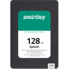 Жесткий диск SSD 128.0 Gb; Smartbuy Splash; (SBSSD128SPL25S3)