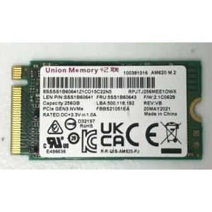 Жесткий диск SSD 256.0 Gb; Lenovo M.2 NVMe 2242 (OEM)