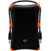 Жесткий диск USB 3.0 1000.0 Gb; Silicon Power Armor A30; Black&Orange (SP010TBPHDA30S3K)