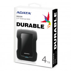 Жесткий диск USB 3.0 4000.0 Gb; ADATA DURABLE HD330 2.5 USB 3.21 Black (AHD330-4TU31-CBK)
