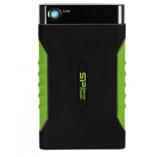 Жесткий диск USB 3.2 2000.0 Gb; Silicon Power Armor A15; 2.5"; Black&Green (SP020TBPHDA15S3K)