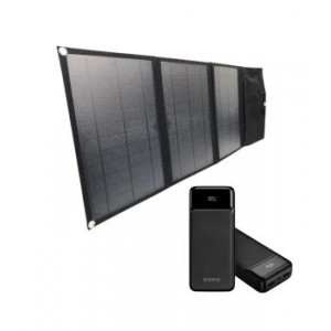  Cолнечная панель 21W/2хUSB/QC3.0/67х29см