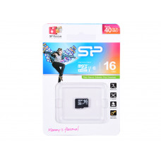 Карта памяти micro SDHC 16Gb Silicon Power; Class 10; No adapter (SP016GBSTH010V10)