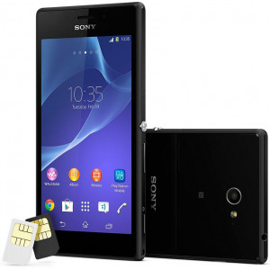 Смартфон Sony Xperia M2 D2302 Dual Sim Black (1280-7398)
