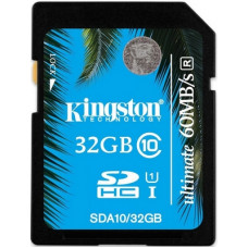 Карта памяти SDHC 32Gb Kingston (SDA10/32GB)