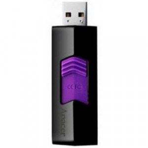 Flash-память Apacer AH332 (AP16GAH332B-1); 16Gb; USB 2.0; Black&Purple