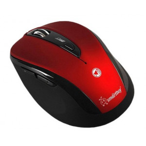 Мышь беспроводная Smart Buy 612AG; Black&Red