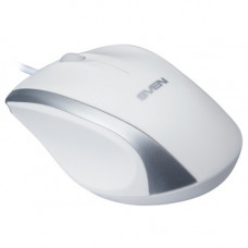 Мышь проводная Sven RX-180 (SV-03200180UW); USB; White