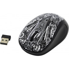 Мышь беспроводная Sven RX-360 Art; Wireless Optical Mouse; USB; Black (SV-03200360W)