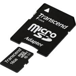 Карта памяти micro SDHC 16Gb Transcend; Class10; UHS-I Premium; (TS16GUSDU1)