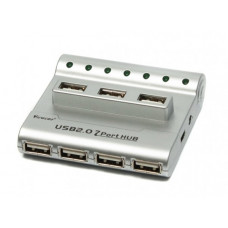USB разветвитель (HUB) Viewcon VE243; Silver (VE243)