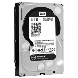 Жесткий диск SATAIII 6000.0 Gb; Western Digital Black (WD6001FZWX)