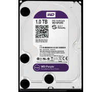 Жесткий диск SATAIII 1000.0 Gb; Western Digital Purple; 3.5" (WD10PURX) Refurbished