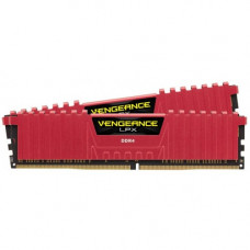 Оперативная память DDR4 SDRAM 2x4Gb PC4-24000 (3000); Corsair, Vengeance LPX Red (CMK8GX4M2B3000C15R)
