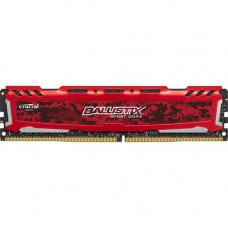 Оперативная память DDR4 SDRAM 16Gb PC4-19200 (2400); Crucial, Ballistix Sport LT Red (BLS16G4D240FSE)