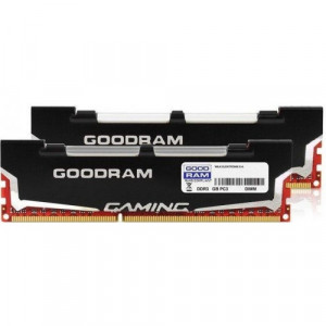 Оперативная память DDR3 SDRAM 2x4Gb PC3-19200 (2400); GoodRAM, Led Gaming (GL2400D364L11S/8GDC)
