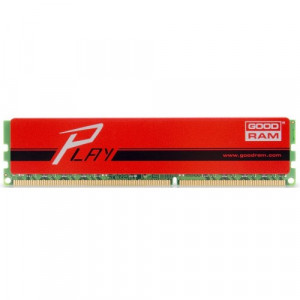 Оперативная память DDR3 SDRAM 4Gb PC3-12800 (1600); GoodRAM, Play Red (GYR1600D364L9S/4G)