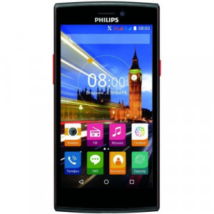 Смартфон Philips S337 Dual Sim Black Red