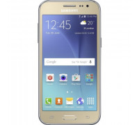Смартфон Samsung SM-J200H (Galaxy J2 Duos) Gold (SM-J200HZDDSEK)