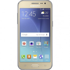 Смартфон Samsung SM-J200H (Galaxy J2 Duos) Gold (SM-J200HZDDSEK)