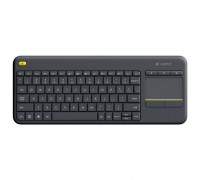 Клавиатура беспроводная Logitech K400 Plus; Wireless; Black (920-007147)