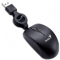 Мышь проводная Genius Micro Traveler; USB; Black (31010100137)