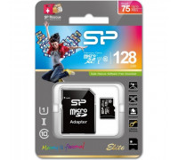 Карта памяти micro SDXC 128Gb Silicon Power (SP128GBSTXBU1V10-SP); UHS-I Elite; Class 10; with SD adapter