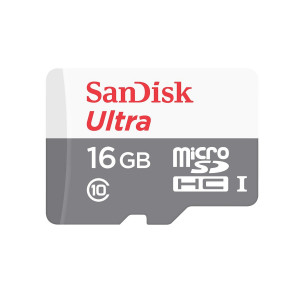 Карта памяти micro SDHC 16Gb SanDisk; Ultra; Class 10 UHS-I; No adapter (SDSQUNB-016G-GN3MN)