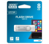 Flash-память GoodRAM UTS-2 Twister (UTS2-0080W0R11); 8Gb; USB 2.0; White