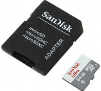 Карта памяти micro SDXC 64GB SanDisk (SDSQUNB-064G-GN3MA)