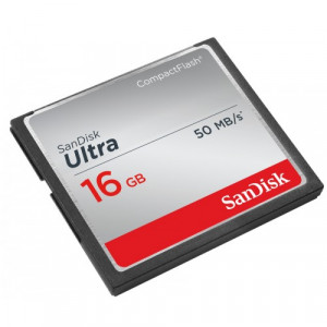Карта памяти CF 16Gb SanDisk; Ultra 50MB/s (SDCFHS-016G-G46)