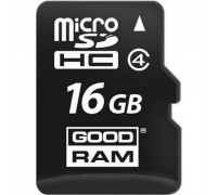 Карта памяти micro SDHC 16Gb GoodRAM; Class 4; No adapter (M400-0160R11)
