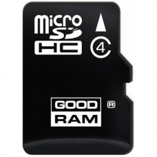 Карта памяти micro SDHC 32Gb GoodRAM; Class 4; No adapter (M400-0320R11)