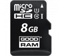 Карта памяти micro SDHC 8Gb GoodRAM; Class 10 UHS I; With SD-adapter (M1AA-0080R11)
