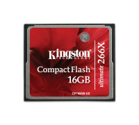 Карта памяти CF; 16Gb; Kingston; Ultimate 266x (CF/16GB-U2)