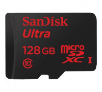 Карта памяти micro SDXC 128Gb SanDisk; Extreme Plus; Class 10; UHS-I R80MB/s; No-adapter (SDSQUNC-128G-GN3MN)