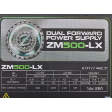 Блок питания ATX 500W Zalman ZM500-LX
