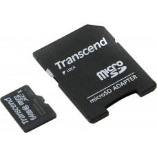 Карта памяти micro SDXC 64Gb Transcend Premium 300x; Class10; With SD-adapter (TS64GUSDXC10)