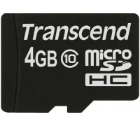 Карта памяти micro SDHC 4Gb Transcend Ultimate; Class 10; No adapter (TS4GUSDC10)