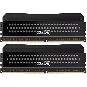 Оперативная память DDR4 SDRAM 2x8Gb PC4-25600 (3200); Team Dark Pro Black&Gray (TDPGD416G3200HC14ADC01)