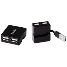 USB разветвители (HUB) Ginzzu GR-414UB; Black 