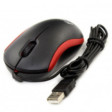 Мышь проводная Frime FM-010; USB; Black&Red