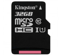 Карта памяти micro SDHC 32GB Kingston Class 10 UHS-I Canvas Select (SDCS/32GBSP)