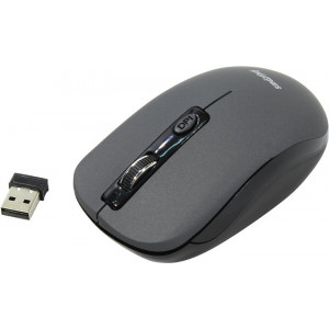 Мышь беспроводная Smartbuy 345AG-G; Wireless; USB; Grey (SBM-345AG-G)