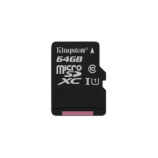 Карта памяти microSDXC 64GB Kingston Canvas Select (SDCS/64GBSP) 