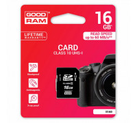 Карта памяти SDHC 16Gb GoodRam Class 10 UHS-I (S1A0-0160R11)