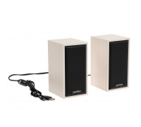 Активная акустическая система Perfeo "Cabinet"; 2.0; 2x3W; USB; White (PF-A4389)