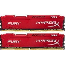 Оперативная память DDR4 SDRAM 2x8Gb PC4-25600 (3200); Kingston HyperX Fury Red (HX432C18FR2K2/16)