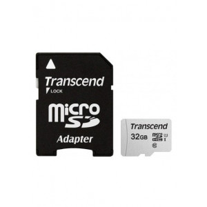 Карта памяти micro SDHC 32Gb Transcend 300S (TS32GUSD300S-A)