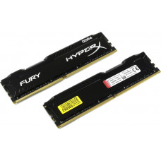 Оперативная память DDR4 SDRAM 2x16Gb PC4-21300 (2666); Kingston HyperX Fury Black (HX426C16FBK2/32)